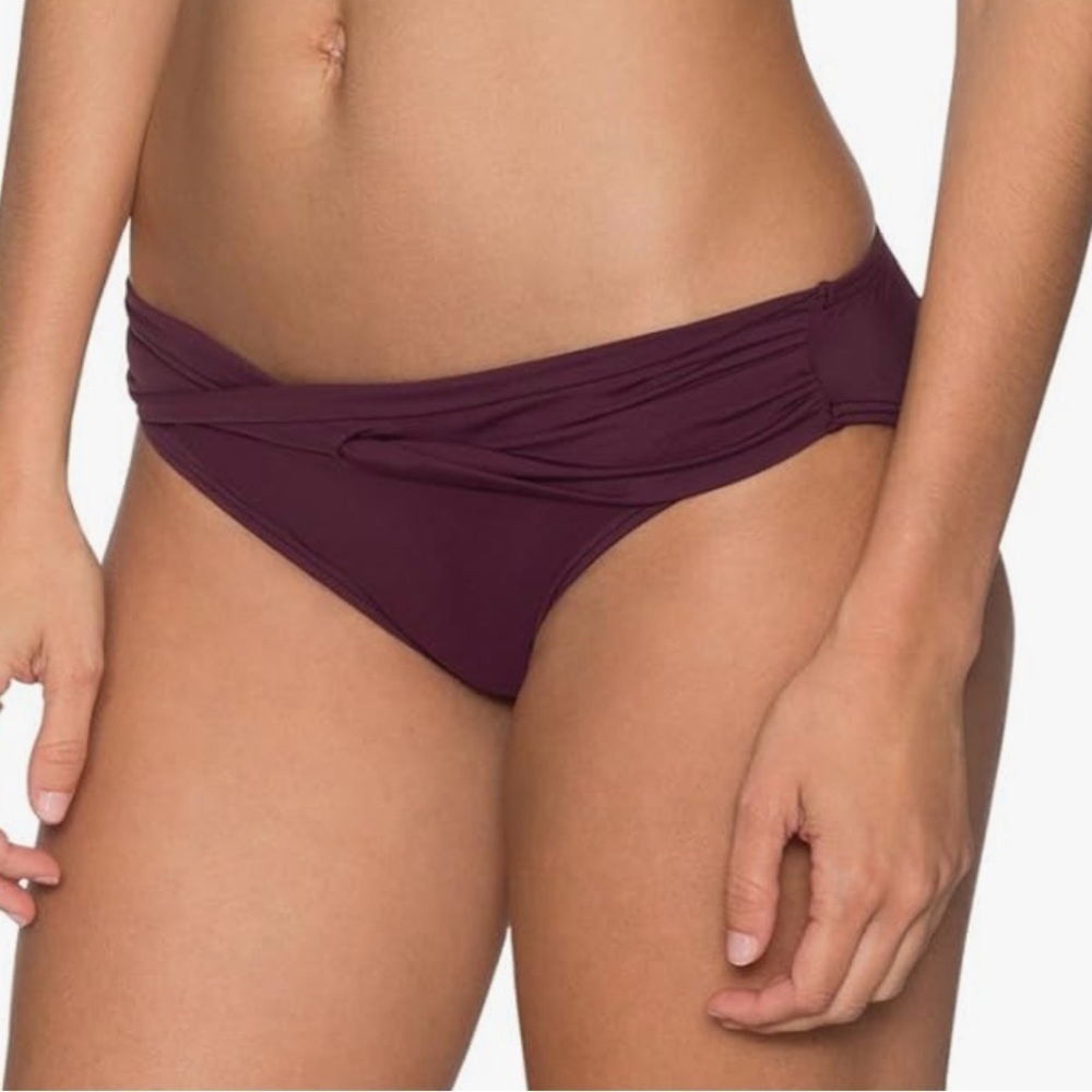 NWT Sunsets Bikini Bottoms Small Women's Standard Rosewood Twist and Shout